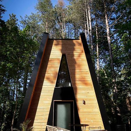 Bain De Foret - Lodges Cosy & Spa Neufchâtel-Hardelot Exteriör bild