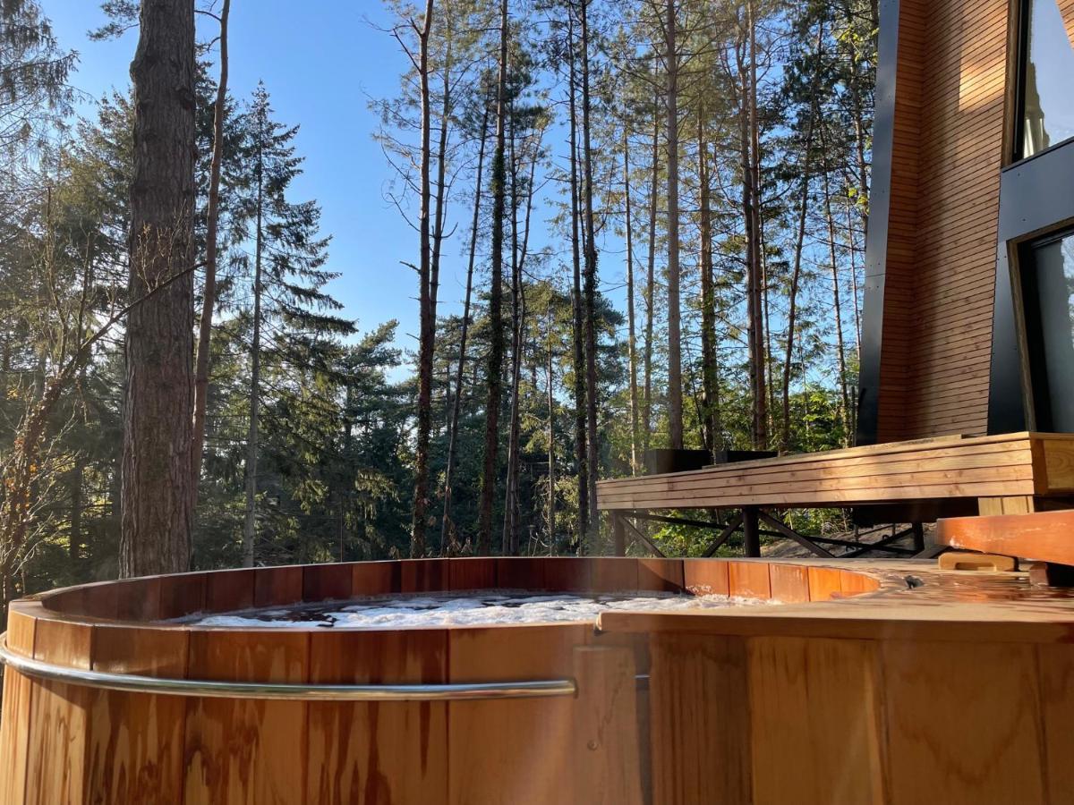 Bain De Foret - Lodges Cosy & Spa Neufchâtel-Hardelot Exteriör bild
