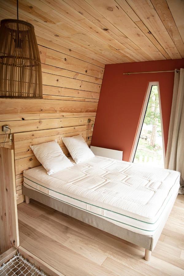Bain De Foret - Lodges Cosy & Spa Neufchâtel-Hardelot Exteriör bild