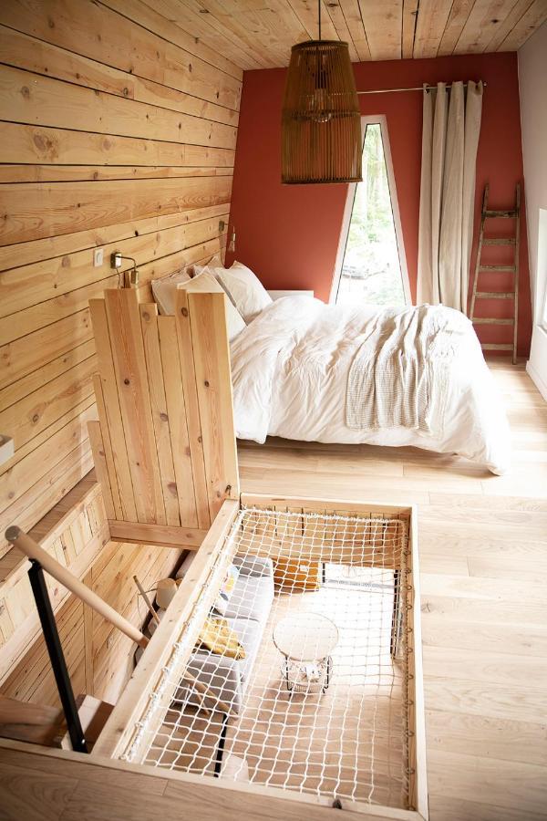 Bain De Foret - Lodges Cosy & Spa Neufchâtel-Hardelot Exteriör bild