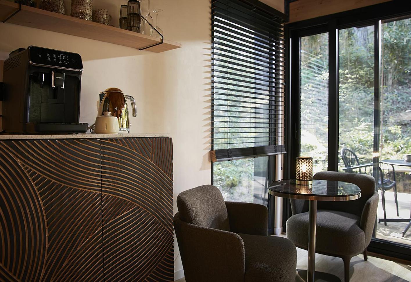 Bain De Foret - Lodges Cosy & Spa Neufchâtel-Hardelot Rum bild